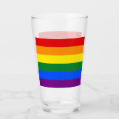 Pride Flag Glas (Voorkant)