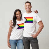 Pride Flag Reboot - trans en POC inclusief T-Shir T-shirt (Unisex)