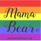 Pride Flag Serendipitydodah Vinyl Sticker (Voorkant)