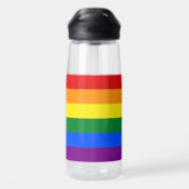 Pride Flag Waterfles (Achterkant)