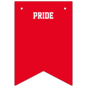 PRIDE GAY LGBTQ bunting banner (Eerste vlag)