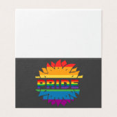 Pride-gay lgbtq queer arc-en-ciel tournesol (Outside Unfolded)