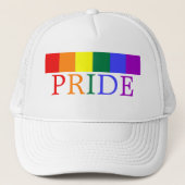 Pride Gay Rainbow Trucker Pet (Voorkant)