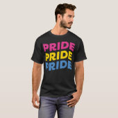 PRIDE (gebogen): Pan T-shirt (Voorkant volledig)