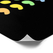 Pride Geestelijke Gezondheid Semicolon LGBTQIA+ LG Poster (Hoek)