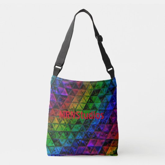 Pride Glas  Crossbody Tas (Voorkant)