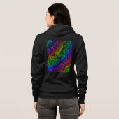 Pride Glas  Hoodie (Achterkant volledig)