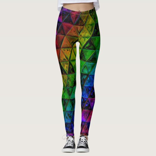 Pride Glas Leggings (Voorkant)