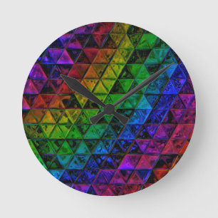 Pride Glas  Ronde Klok