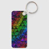 Pride Glas Sleutelhanger (Achterkant)