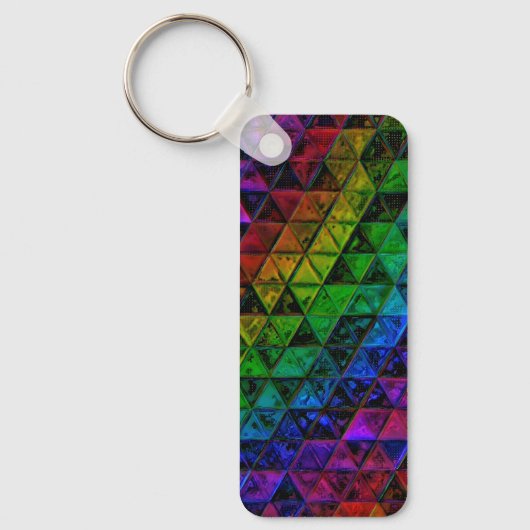 Pride Glas Sleutelhanger (Voorkant)