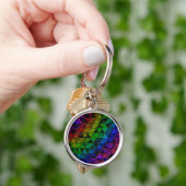 Pride Glas Sleutelhanger (Hand)
