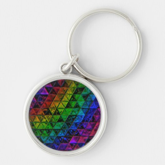 Pride Glas Sleutelhanger (Voorkant)