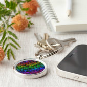 Pride Glas Sleutelhanger (Zijkant)