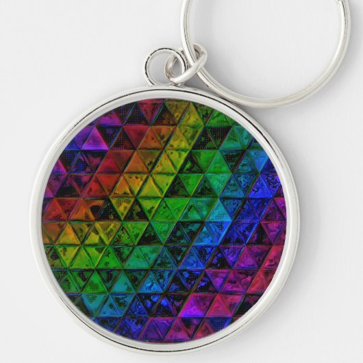 Pride Glas Sleutelhanger (Voorkant)