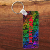 Pride Glas Sleutelhanger (Voorkant)