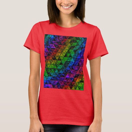 Pride Glas T-shirt (Voorkant)