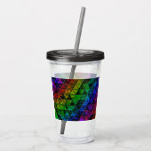 Pride Glass Acryl Drinkbeker (Achterkant)