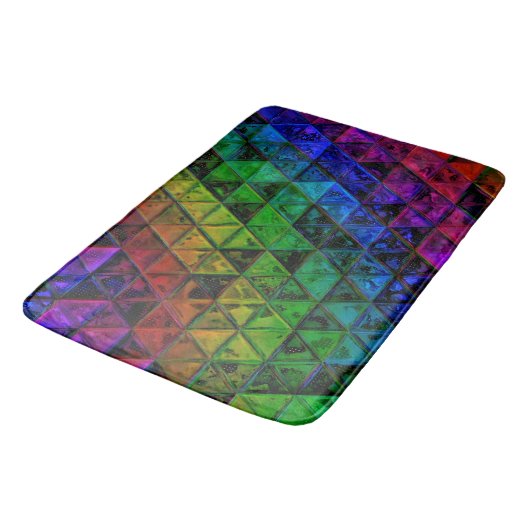 Pride Glass Badmat (Gekanteld)