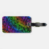 Pride Glass Bagagelabel (Achterkant horizontaal)