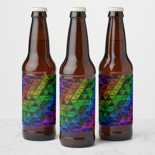 Pride Glass Bier Etiket (Flessen)