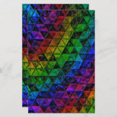 Pride Glass Briefpapier (Voorkant / Achterkant)