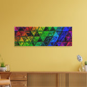 Pride Glass Canvas Afdruk (Insitu (Woonkamer))