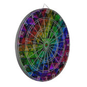 Pride Glass Dartbord (Voorkant Links)