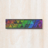 Pride Glass Deurbordje (Voorkant)