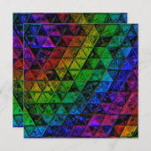 Pride Glass Feestdagenkaart (Voorkant / Achterkant)