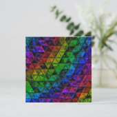 Pride Glass Feestdagenkaart (Staand voorkant)