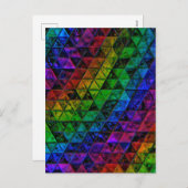 Pride Glass Feestdagenkaart (Voorkant / Achterkant)