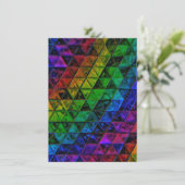 Pride Glass Feestdagenkaart (Staand voorkant)