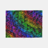 Pride Glass Fleece Deken (Voorkant (Horizontaal))