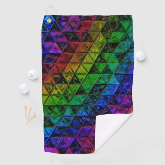 Pride Glass Golfhanddoek (Insitu)