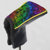 Pride Glass Golfheadcover (3/4 voorkant)