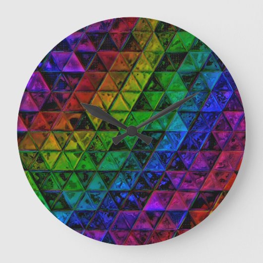 Pride Glass Grote Klok (Voorkant)