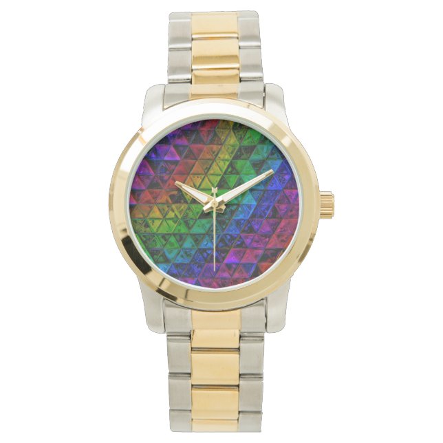 Pride Glass Horloge (Voorkant)