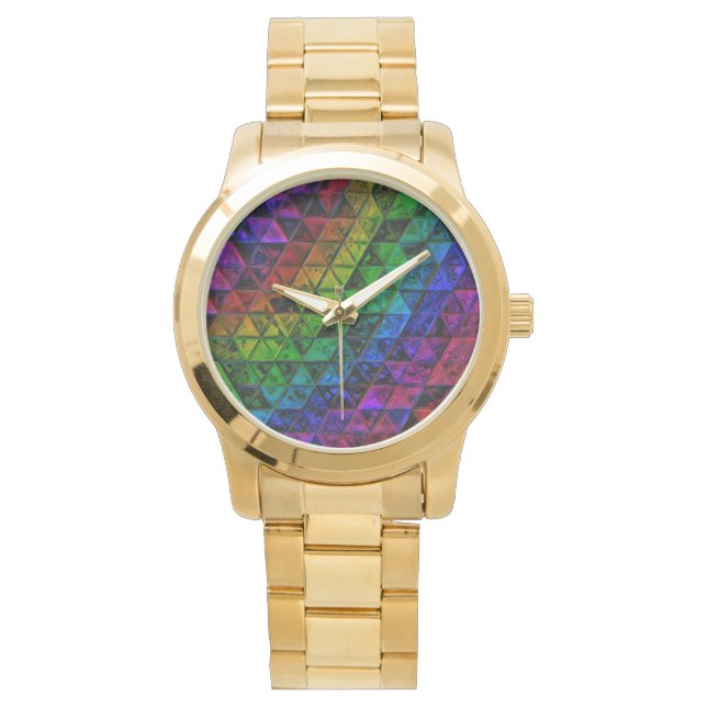 Pride Glass Horloge (Voorkant)