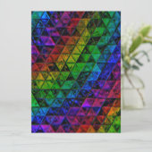 Pride Glass Kaart (Staand voorkant)