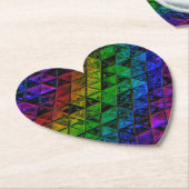 Pride Glass Kartonnen Onderzetters (Gekanteld)