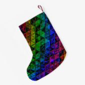 Pride Glass Kleine Kerstsok (Achterkant (Hangend))