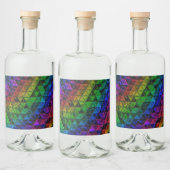 Pride Glass Likeurfles Etiket (Flessen)