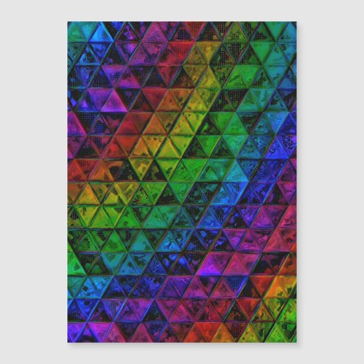 Pride Glass Magnetische Uitnodiging (Voorkant)