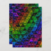 Pride Glass Menu (Voorkant / Achterkant)