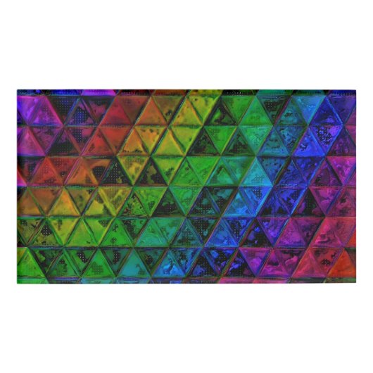 Pride Glass Naambadge (Voorkant)