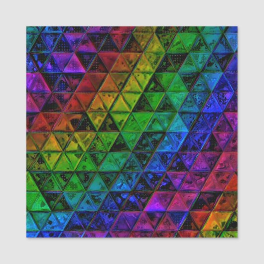 Pride Glass Naamplaatje (Voorkant)