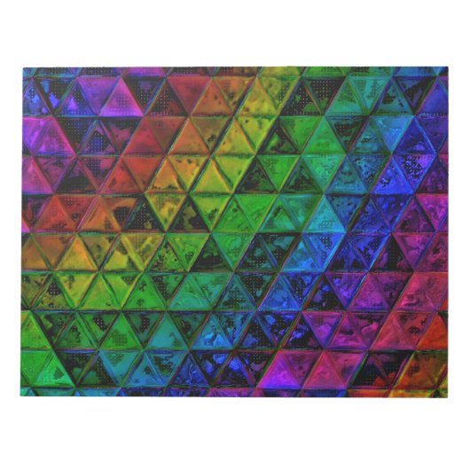 Pride Glass Notitieblok (Voorkant)