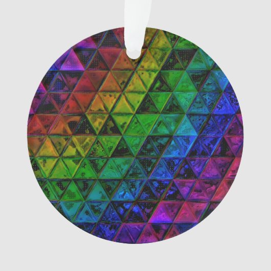Pride Glass Ornament (voorkant)