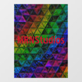 Pride Glass Raamsticker (Vel)